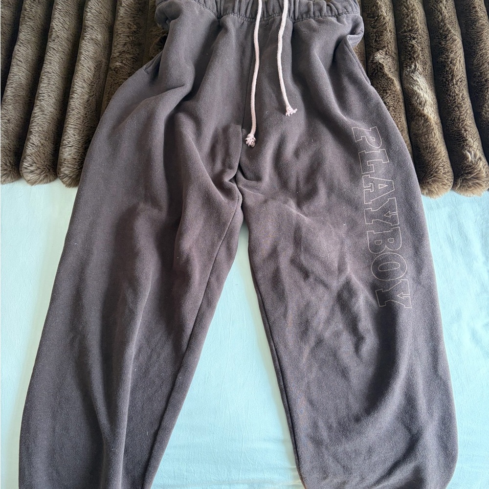 PLAYBOY brown joggers